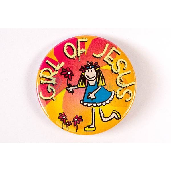 Odznak - Girl Of Jesus (2.5cm